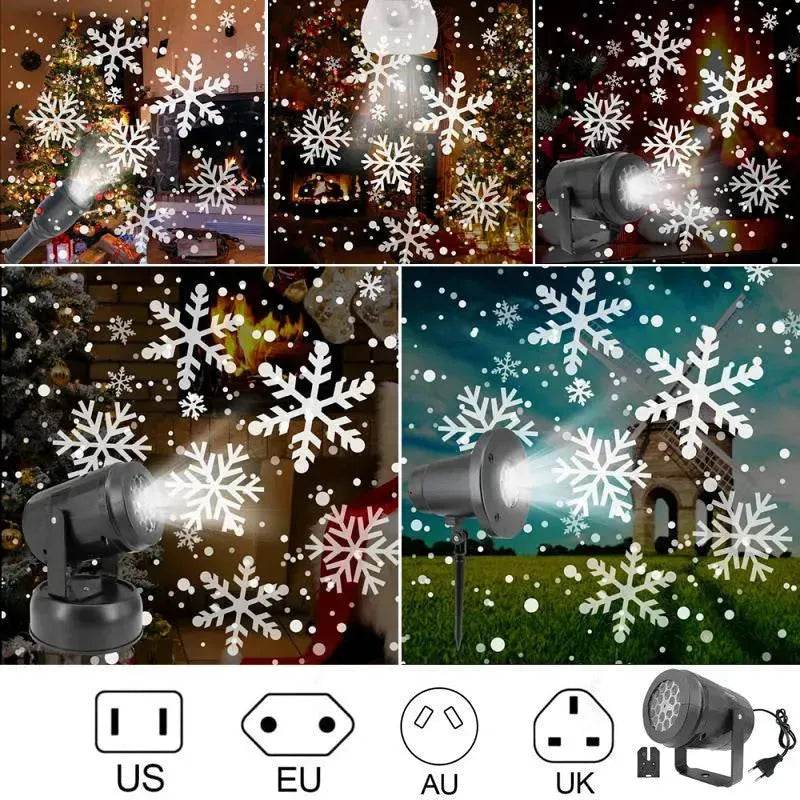 Christmas -themed LED Light Projector Bedroom Party Decor