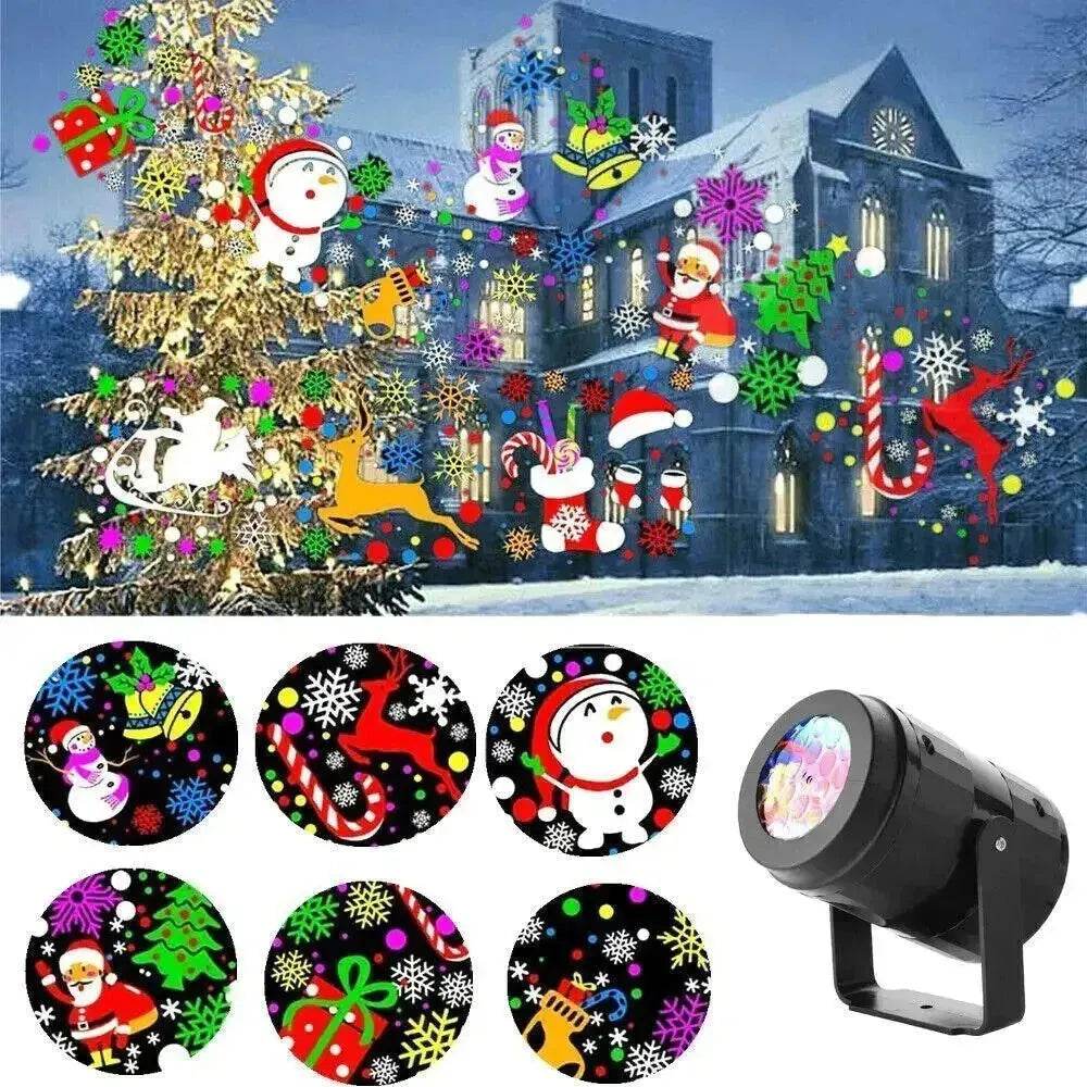 Christmas -themed LED Light Projector Bedroom Party Decor