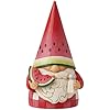 Enesco Jim Shore Heartwood Creek Watermelon Gnome Figurine, 4.5 Inch