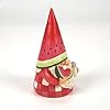 Enesco Jim Shore Heartwood Creek Watermelon Gnome Figurine, 4.5 Inch