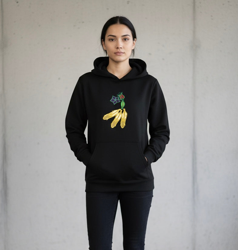 Embroidered Hoodies (Feather)