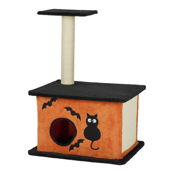 Halloween Inspired Cat Tree Tower Cat Tree For Indoor With Spacious Cat Condo