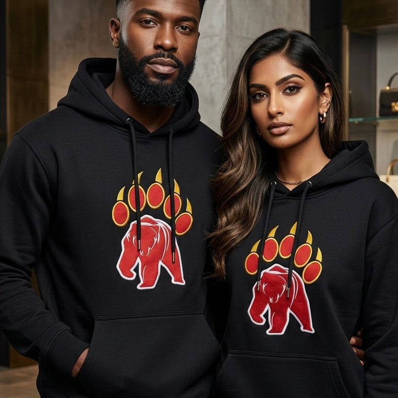 Embroidered Hoodies (Bear)