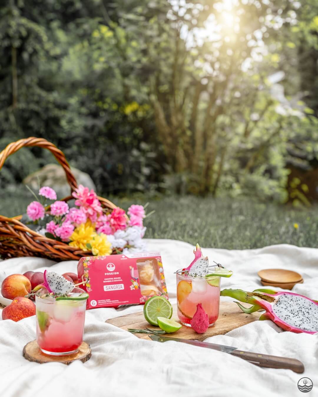 Dragon fruit, Peach & Cherry blossom Flavoured Drink Bomb