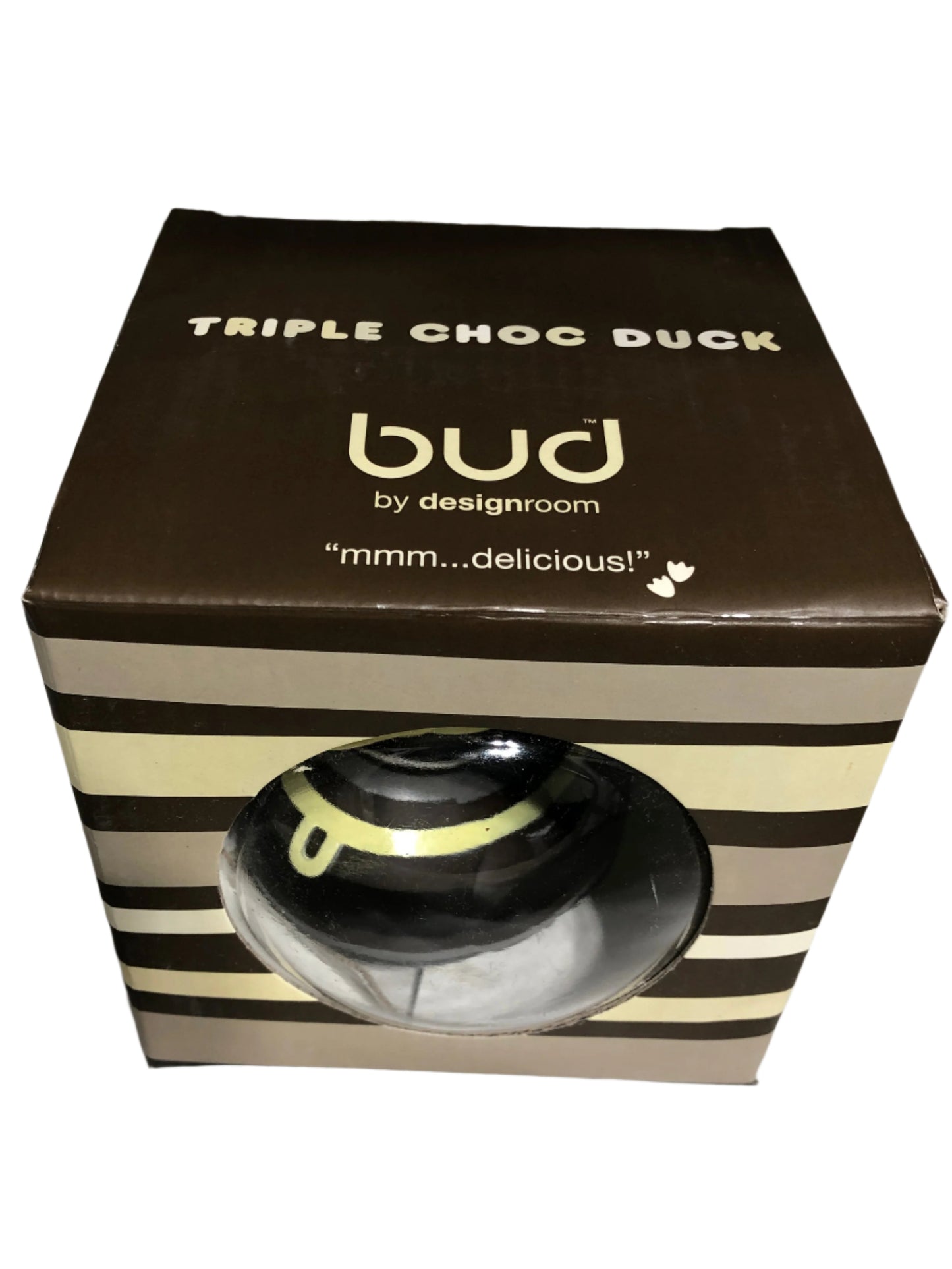 BUD Luxury "Triple Chocolate Duck" Rare 2004 vintage rubber ducky