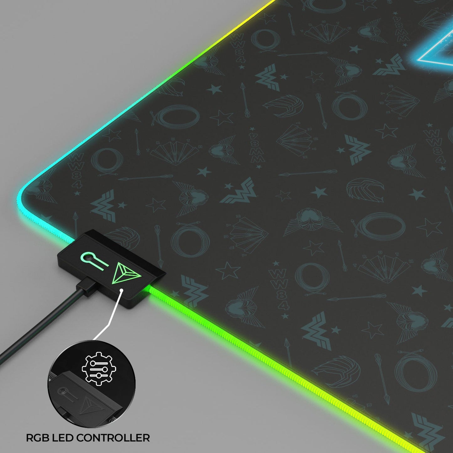 Wonder Woman - Electrified Gaming Mouse Pad
