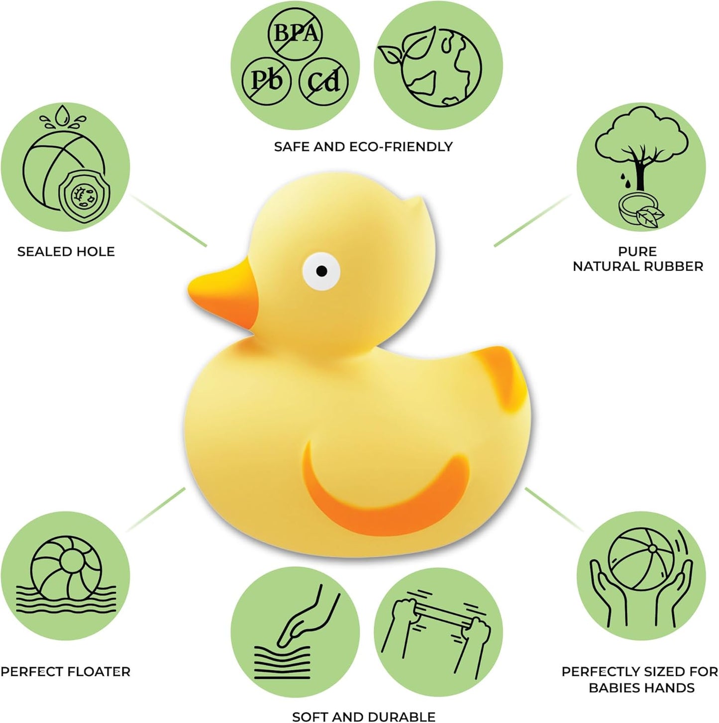 Natural Rubber Ducky