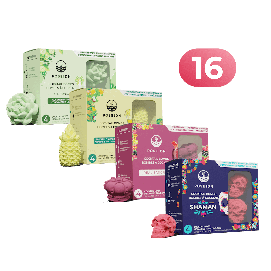 Cocktail Discovery Bundle Flavoured Drink Bomb