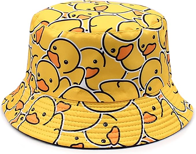Rubber Ducky Reversible Bucket Hat