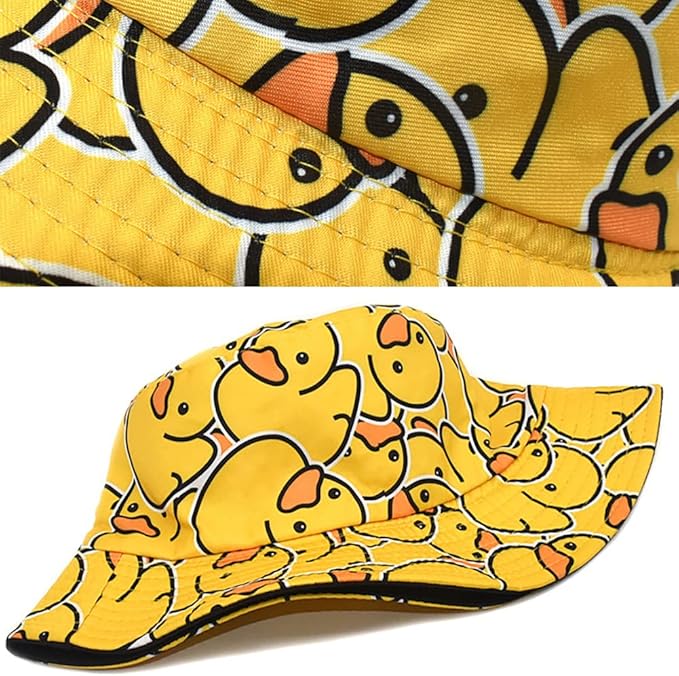 Rubber Ducky Reversible Bucket Hat