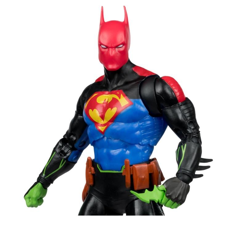 Batman/Superman: World's Finest DC Multiverse Batman/Superman Fusion action figure