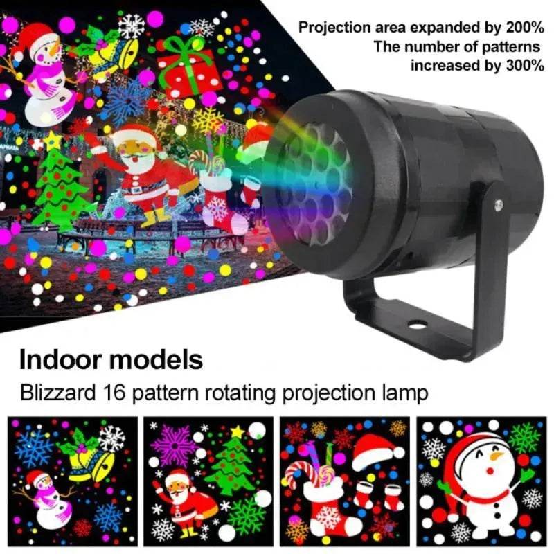 Christmas -themed LED Light Projector Bedroom Party Decor