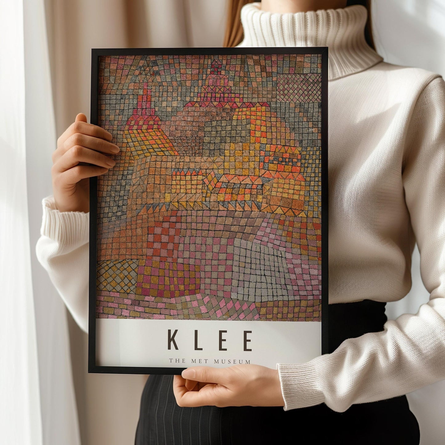 Paul Klee - Stadtburg Castle | Our Newest Most Popular Klee Print | Modern Abstract Art (Available handframed or unframed)