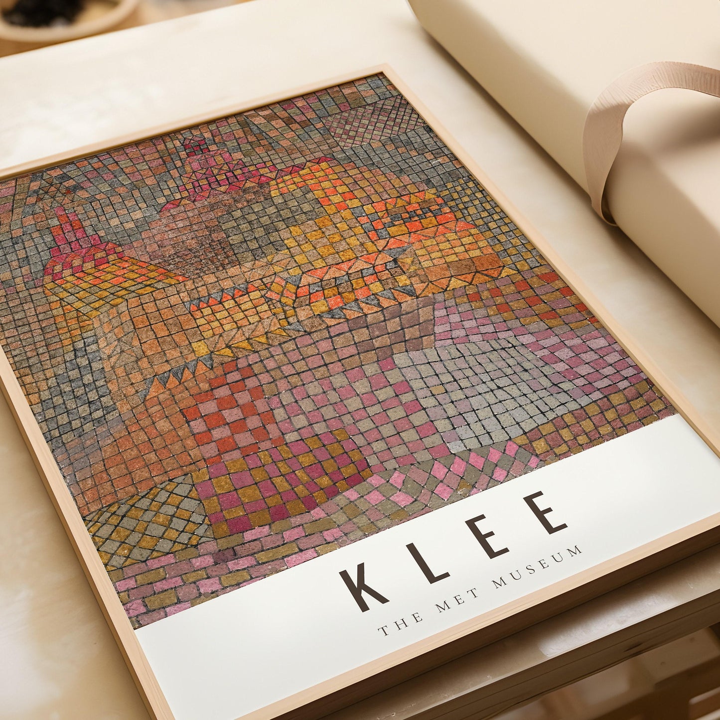 Paul Klee - Stadtburg Castle | Our Newest Most Popular Klee Print | Modern Abstract Art (Available handframed or unframed)