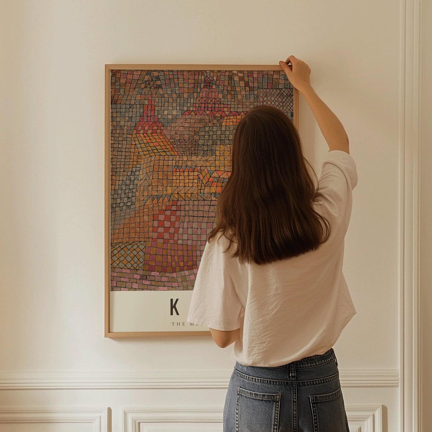 Paul Klee - Stadtburg Castle | Our Newest Most Popular Klee Print | Modern Abstract Art (Available handframed or unframed)