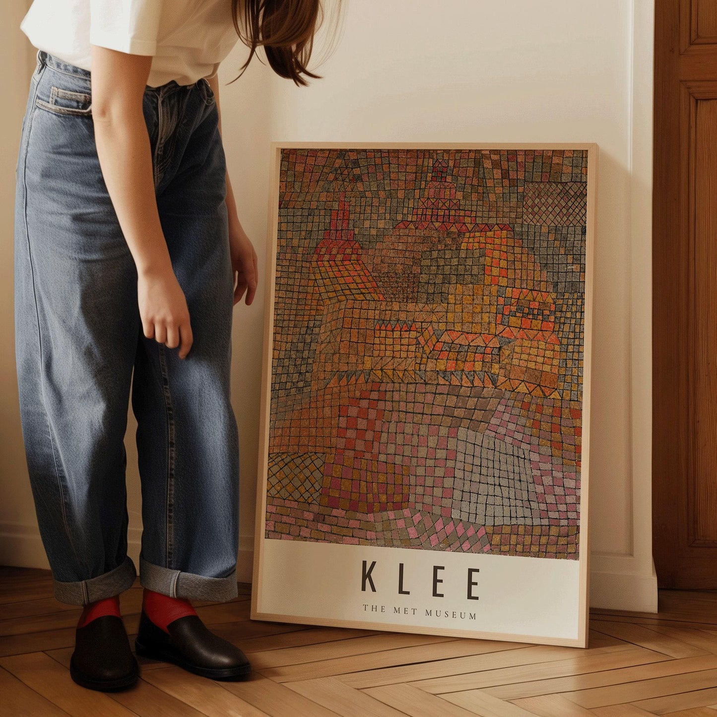 Paul Klee - Stadtburg Castle | Our Newest Most Popular Klee Print | Modern Abstract Art (Available handframed or unframed)