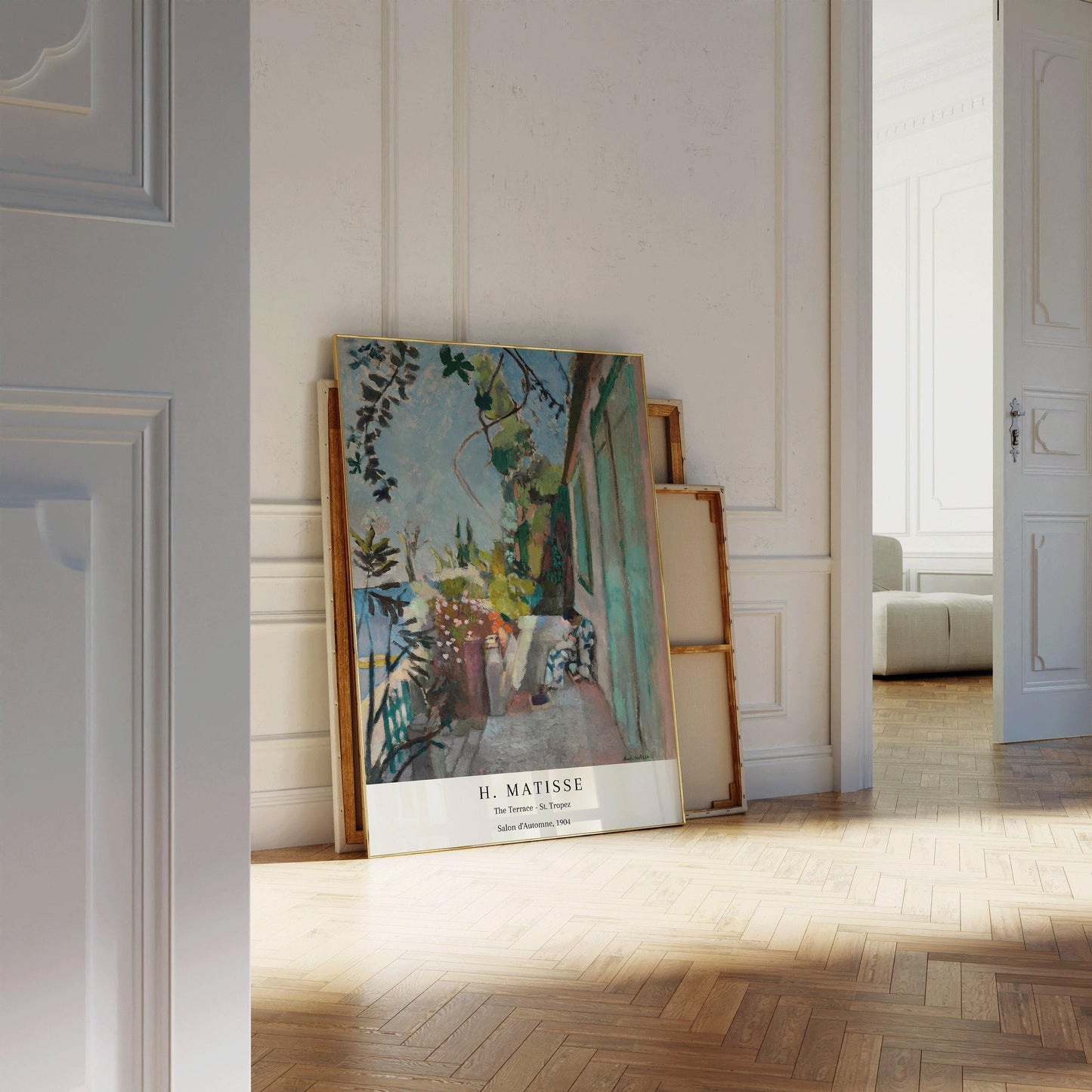 STATEMENT DUO Henri Matisse Prints | | St. Tropez and Open Window Collioure | Famous Art Prints available framed