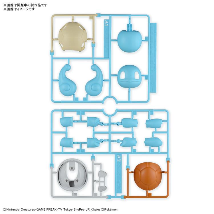 BANDAI Pokémon Model Kit QUICK!! 17 SQUIRTLE