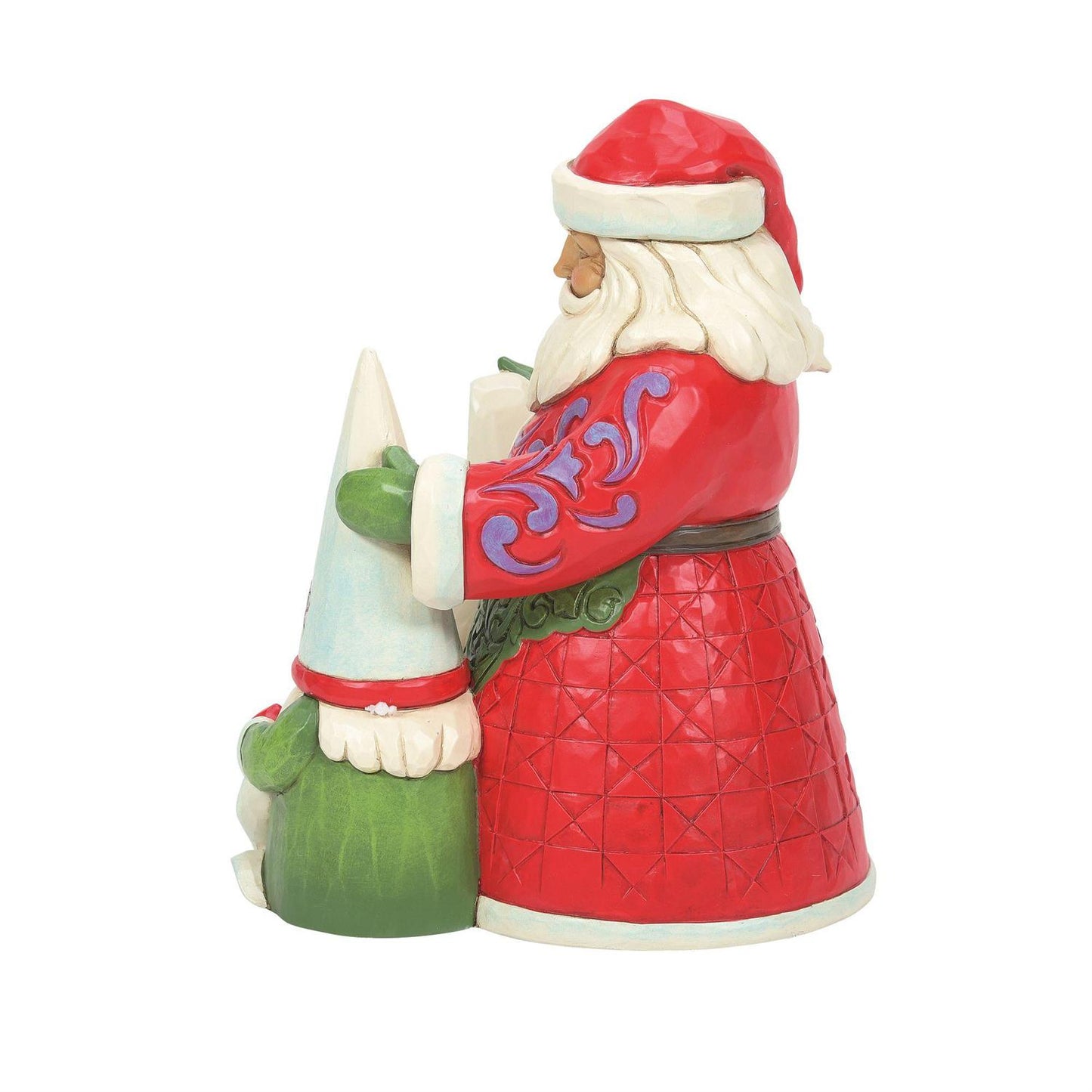 2022 Hallmark Dated Exclusive Jim Shore Santa with Gnome Collectible