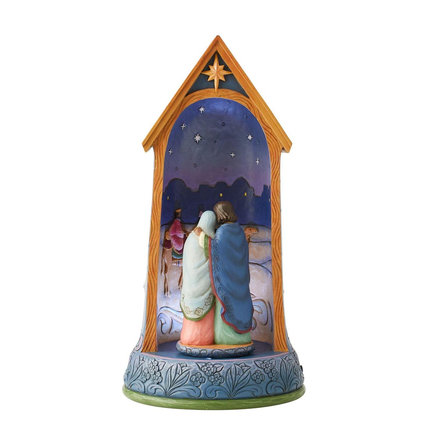 A Holy Family in Stable Light 6011964-NOT AVAILABLE- Shop other Jim Shore Collectibles