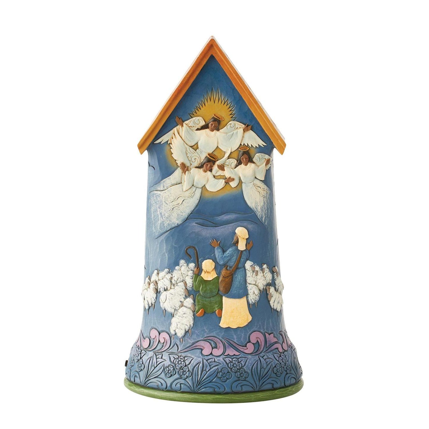 A Holy Family in Stable Light 6011964-NOT AVAILABLE- Shop other Jim Shore Collectibles