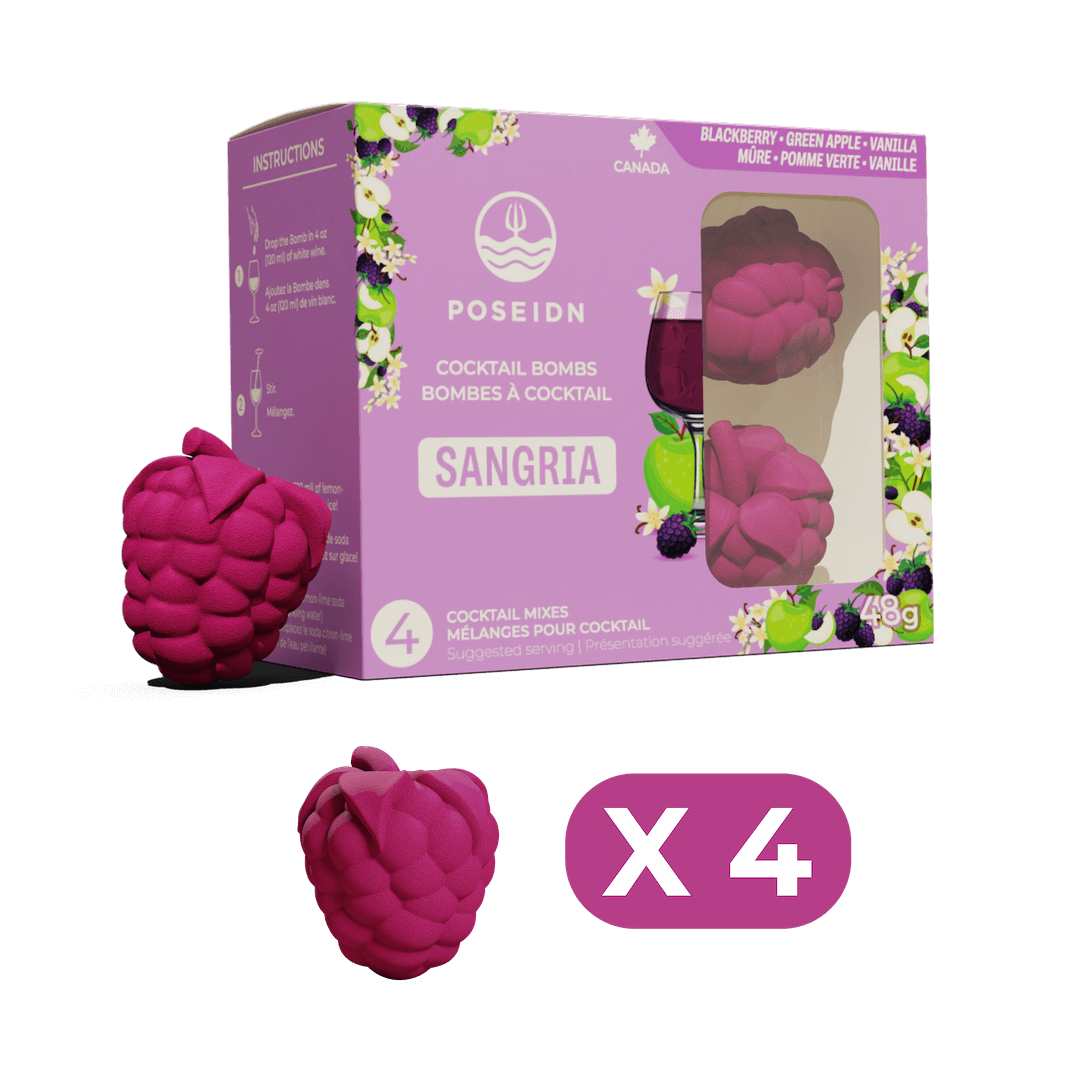 Blackberry, Green Apple & Vanilla Flavoured Drink Bomb