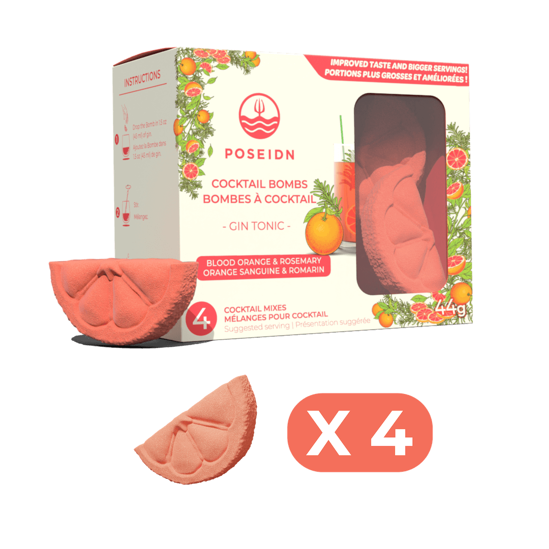 Blood Orange & Rosemary Flavoured Drink Bomb