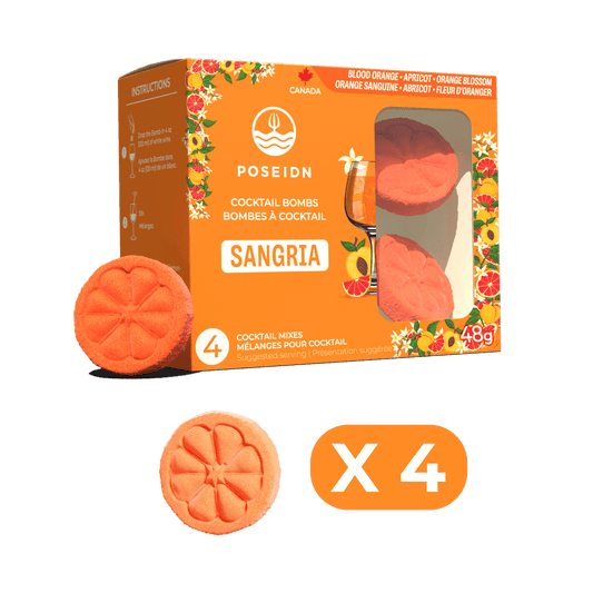 Blood Orange, Apricot & Orange Blossom Sangria Drink Bomb