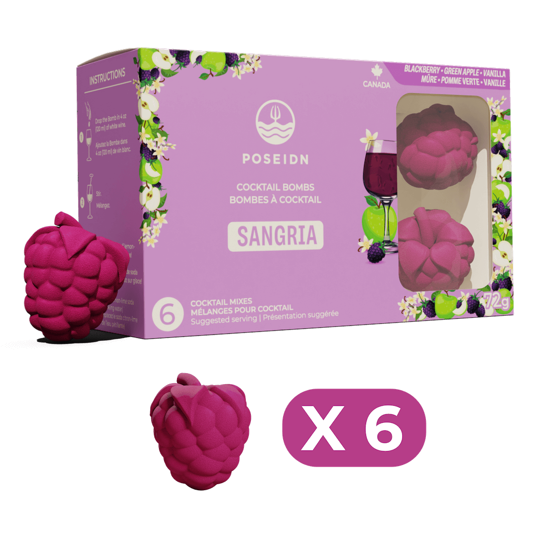 Blackberry, Green Apple & Vanilla Flavoured Drink Bomb