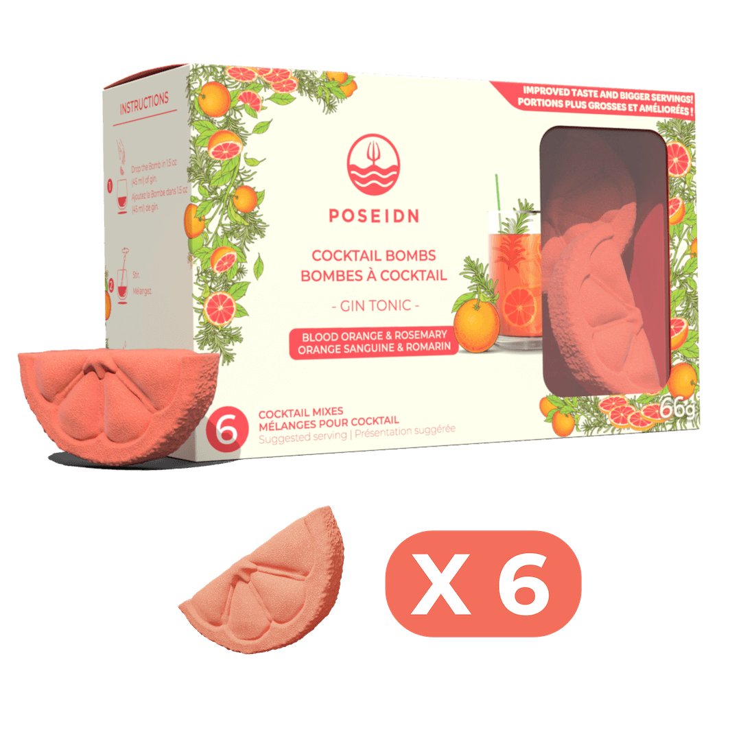Blood Orange & Rosemary Flavoured Drink Bomb