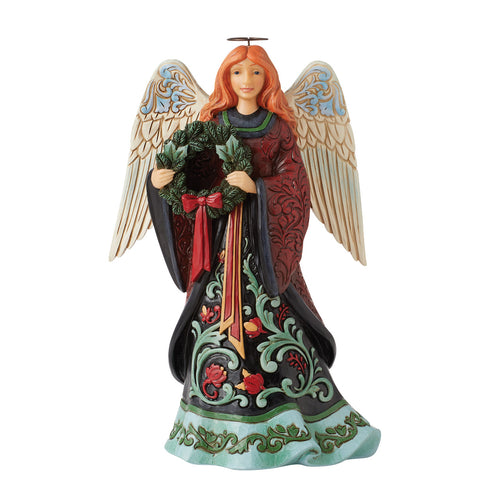 Jim Shore Christmas Holiday Manor Angel Figurine 6012886