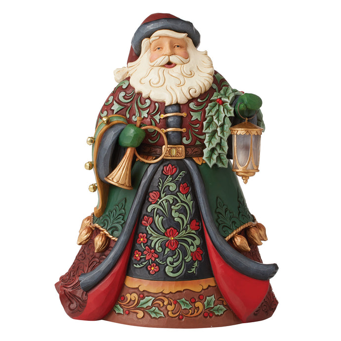 Jim Shore Collector Santa Lantern Fig  6012948- SOLD OUT!