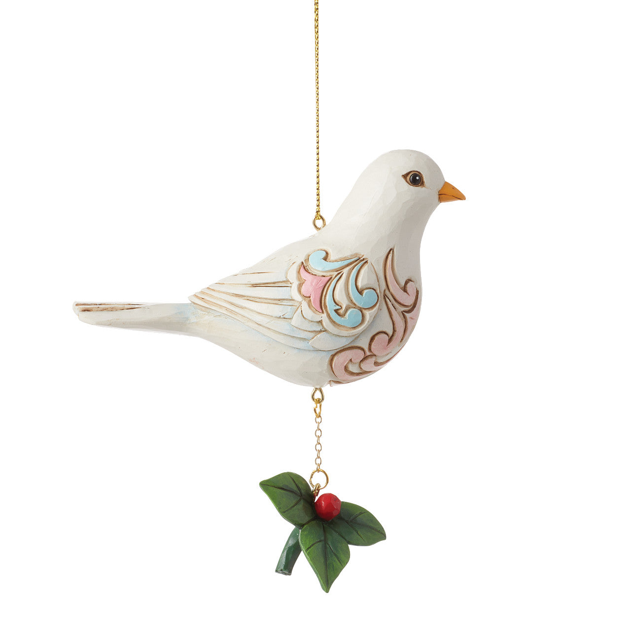 Jim Shore Dove Ornament 6014422 Available October 2023