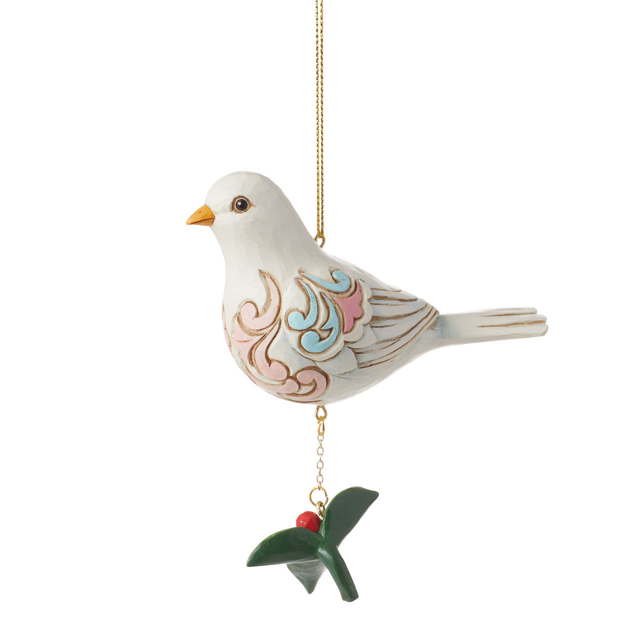 Jim Shore Dove Ornament 6014422 Available October 2023