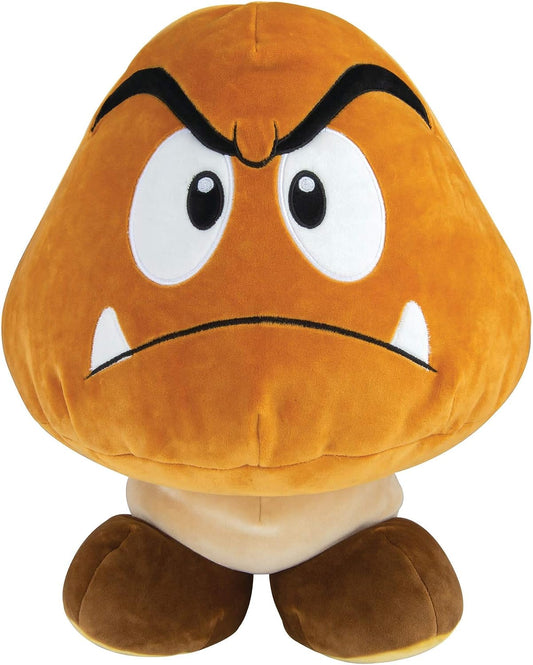 Club Mocchi-Mocchi Giant Nintendo Super Mario Plush 15 inch Plush - GOOMBA