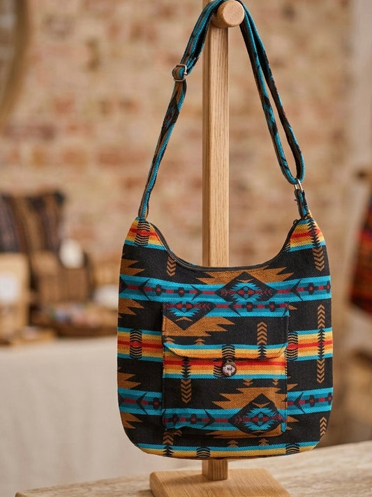 OLDTRIBES™ brown Matoaka Crossbody Bag