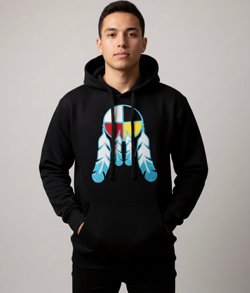 Embroidered Hoodies ( Dream Catcher)