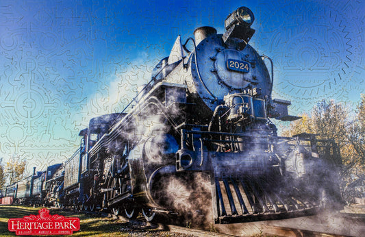 Heritage Express 3D wooden 2 sided puzzle