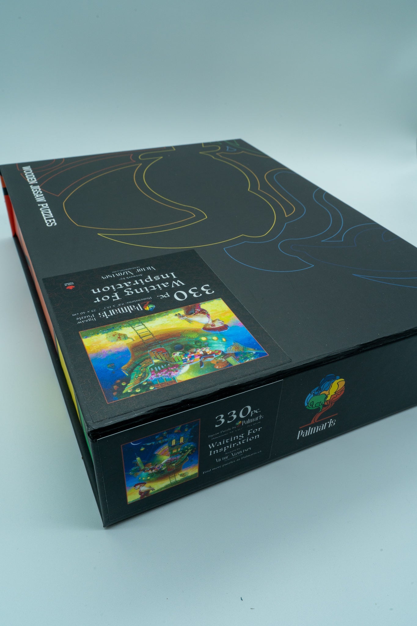 Waiting For Inspiration 3D wooden 2 sided puzzle