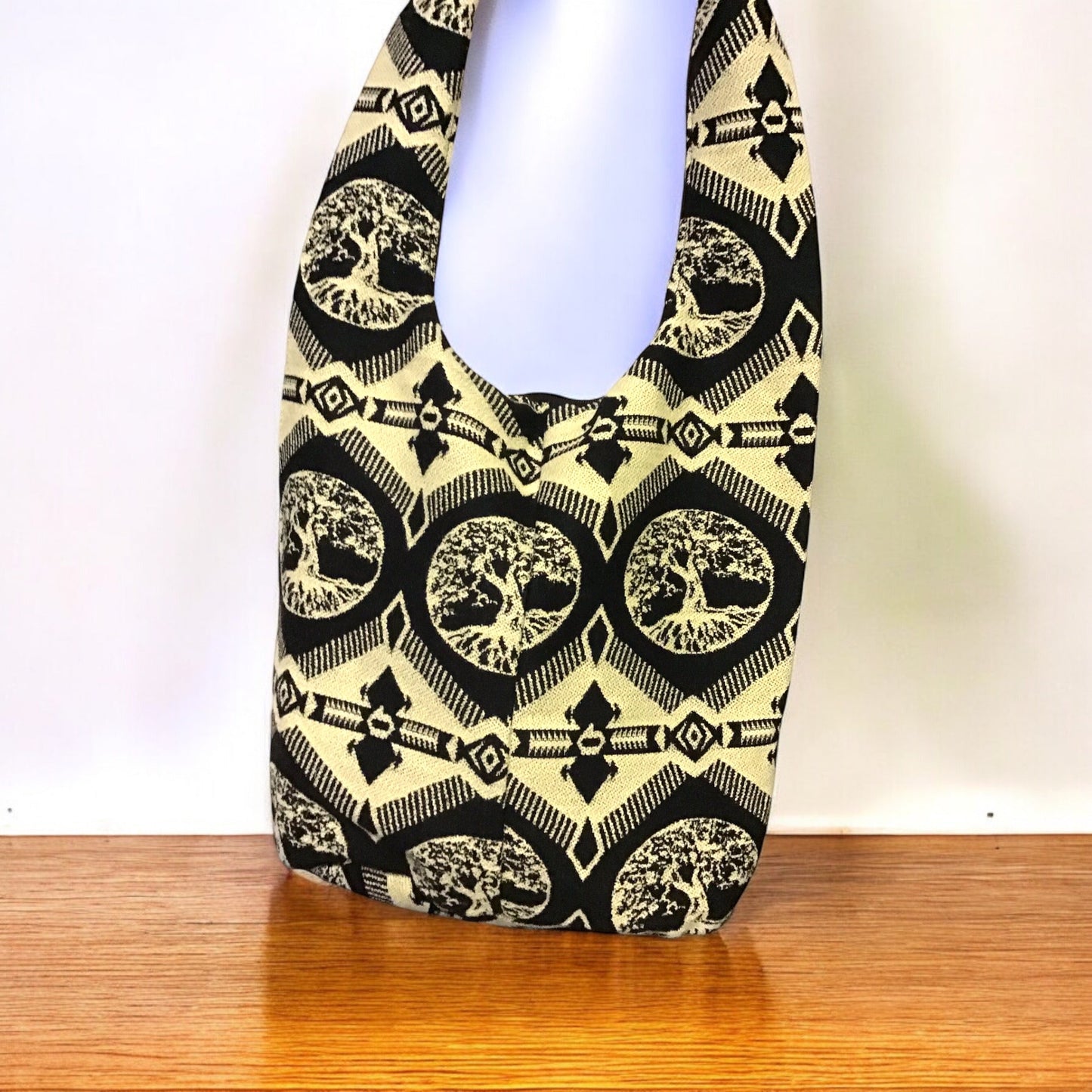 OLDTRIBES™ Black   Tree of live Crossbody Bag