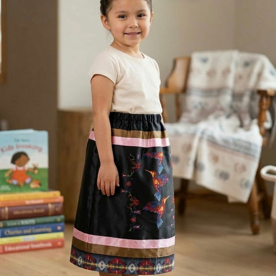 OLDTRIBES™ Infants Humming Bird Ribbon Skirt