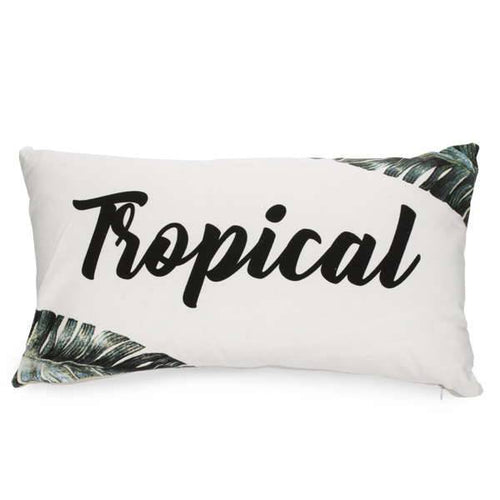 Tropical Cushion Throw Pillow 19 x 12 inches