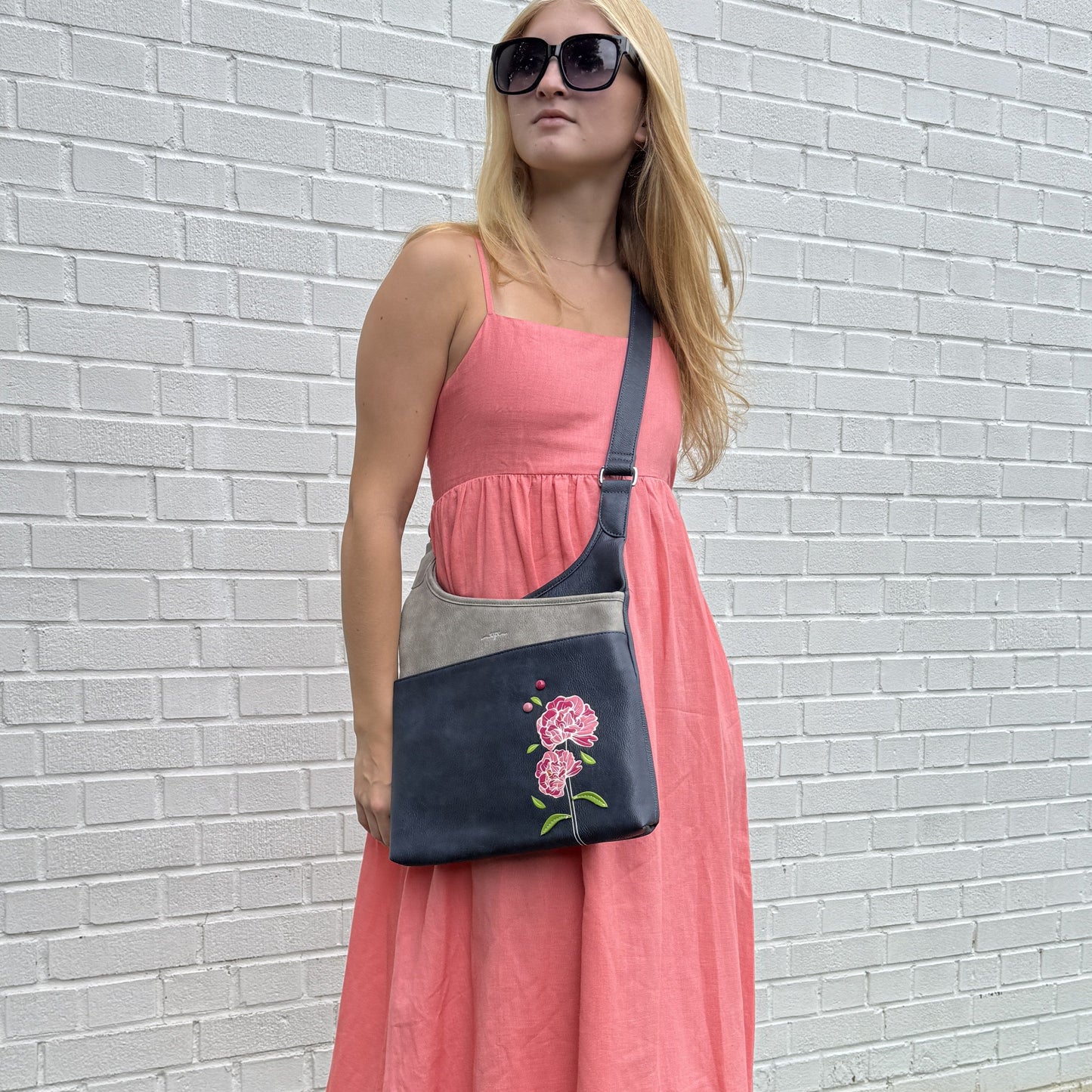 Espe Peony Messenger Bag