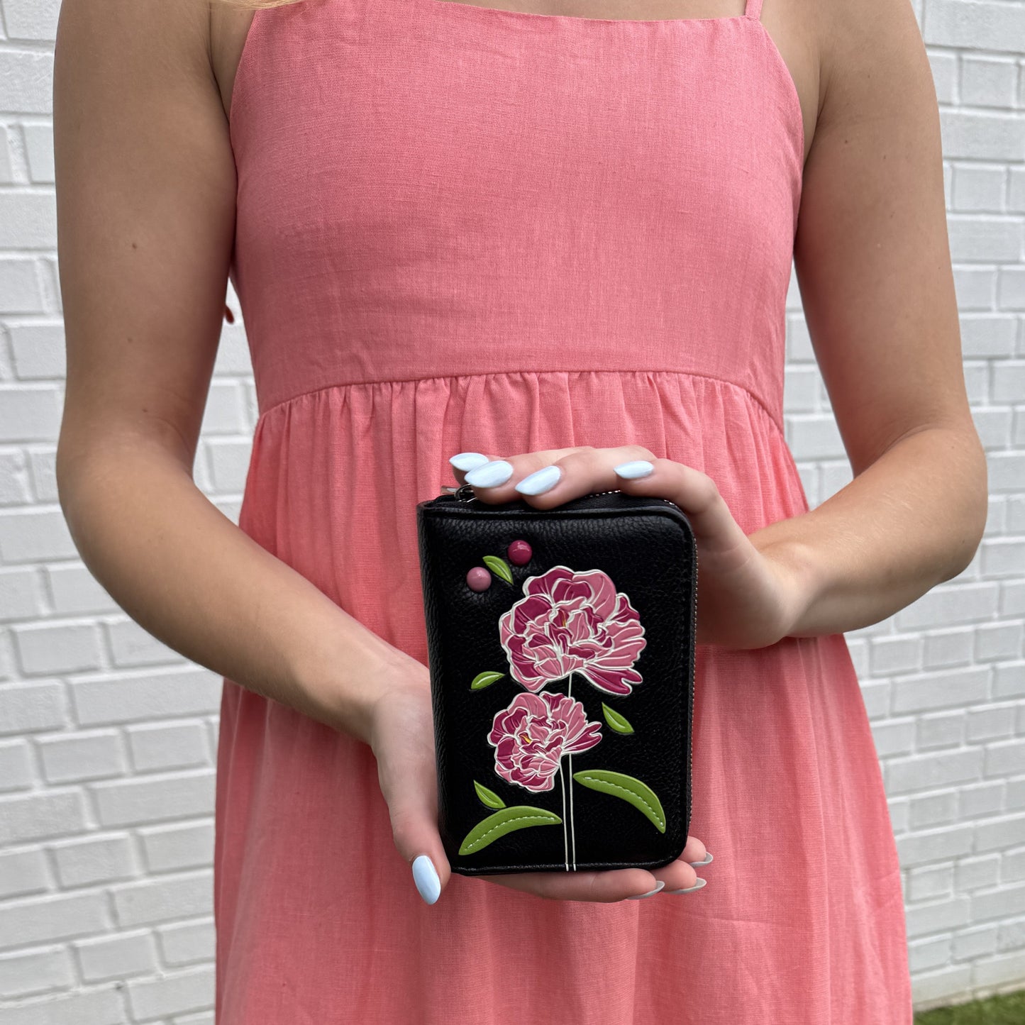 Espe Peony S Zip Around Wallet
