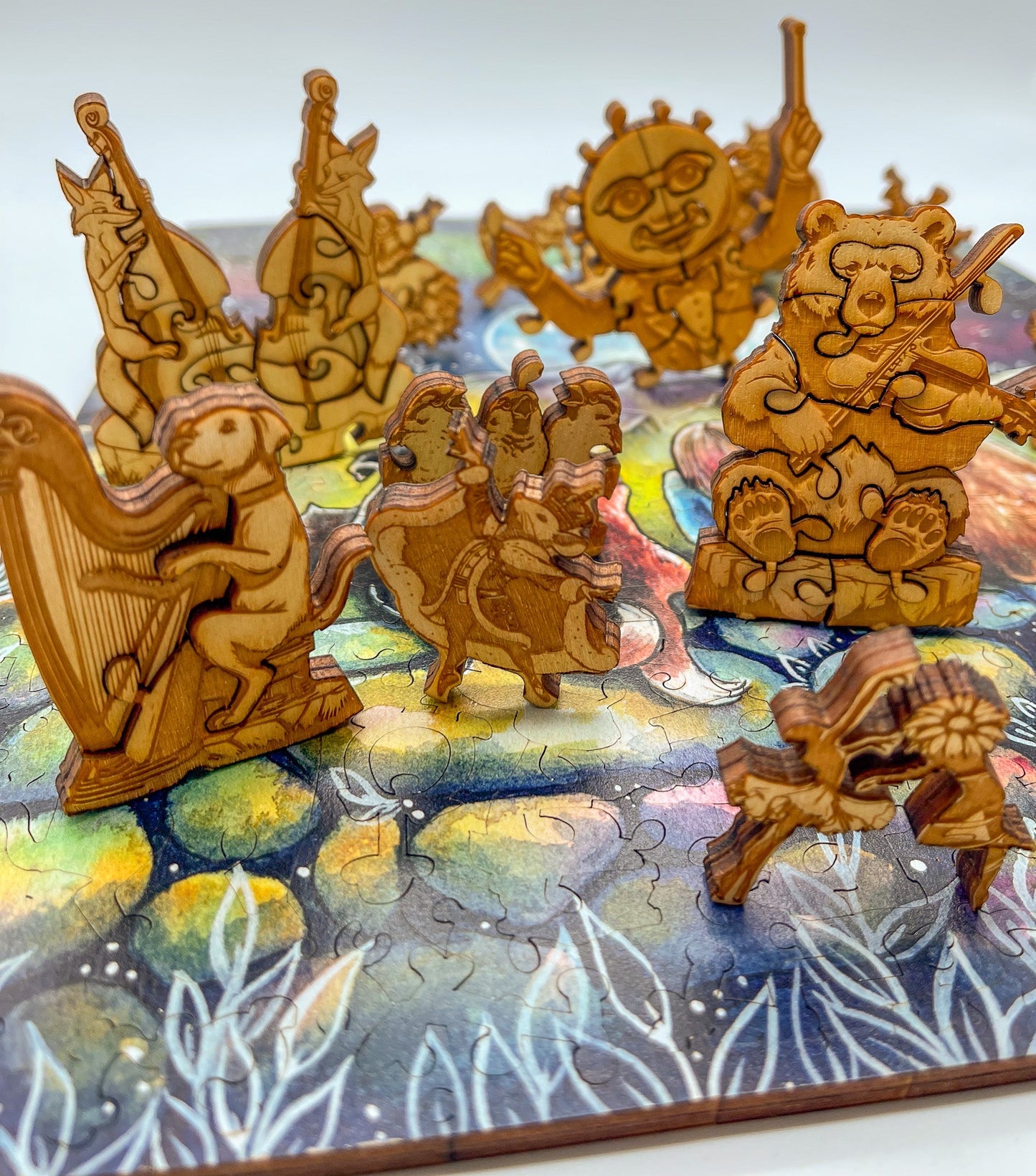 The Evening Concerto 3D wooden puzzle