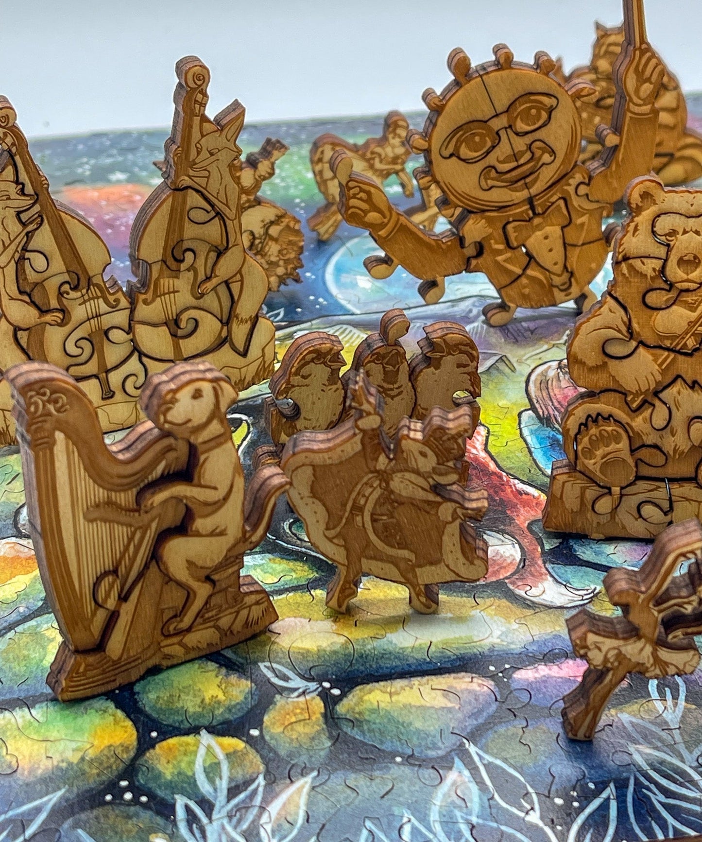 The Evening Concerto 3D wooden puzzle
