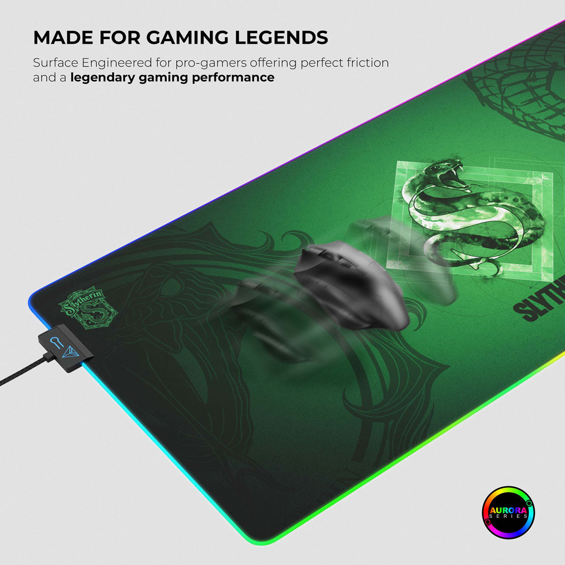 Slytherin Gaming Mouse Pad