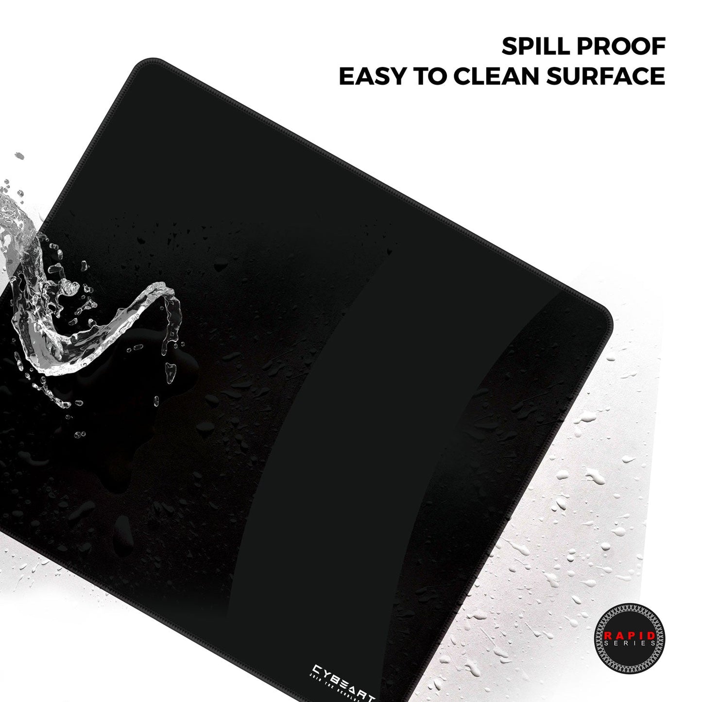 Ghost (Black) Gaming Mouse Pad
