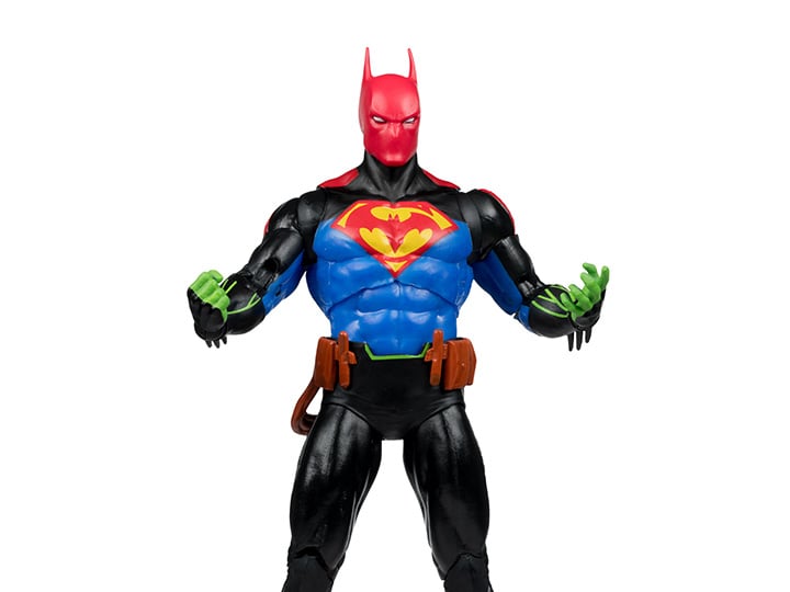 Batman/Superman: World's Finest DC Multiverse Batman/Superman Fusion action figure