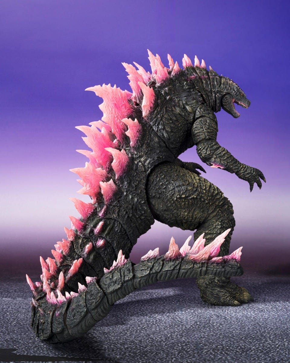 GODZILLA x KONG: THE NEW EMPIRE - S.H.MonsterArts - GODZILLA Evolved Action figure
